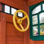 Volan cu Rotire Navigator- galben - accesoriu pentru casute si complexe de exterior Volan cu Rotire Navigator- galben - accesoriu pentru casute si complexe de exterior